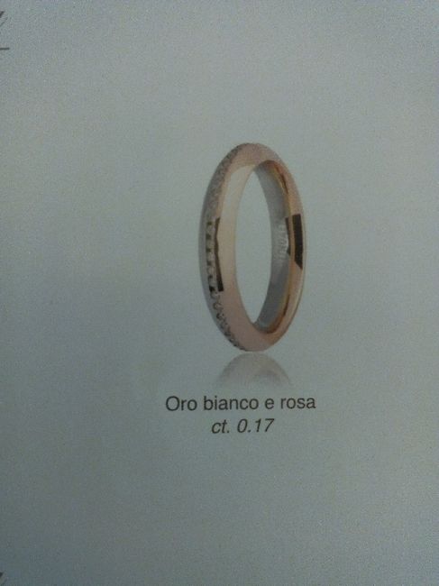 Costo fedi con diamantini - 1