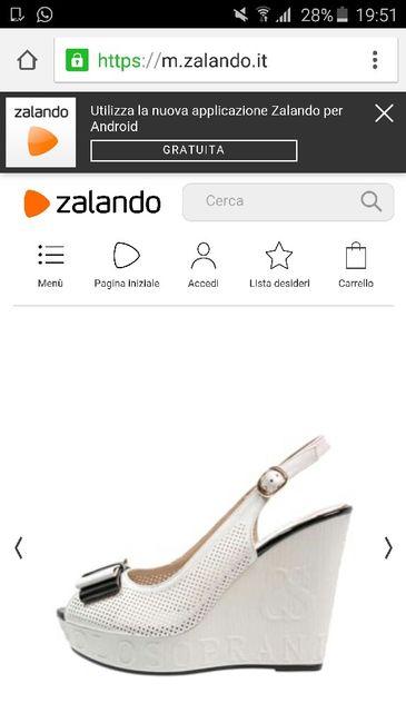 Scarpe sostitutive per matrimonio - 1