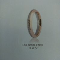 Costo fedi con diamantini - 1