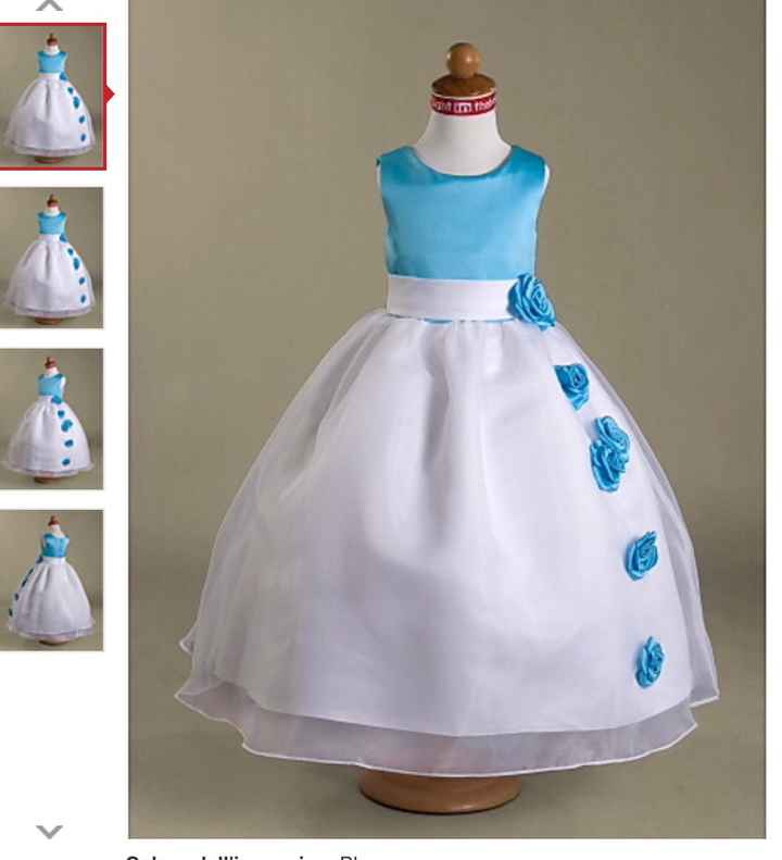 Vestito damigella piccola - 1