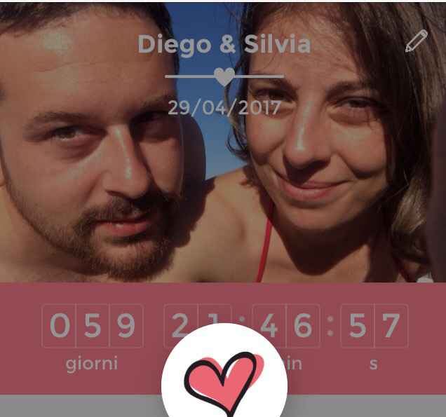 Quanti giorni mancano alle tue nozze? - 1