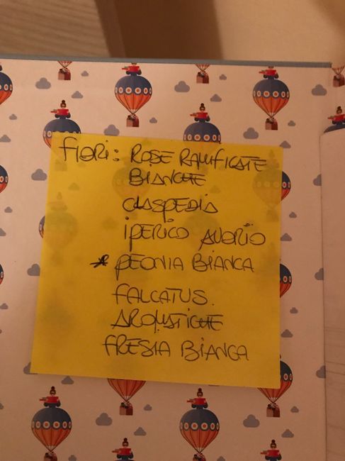 Bouquet fiori di settembre 1