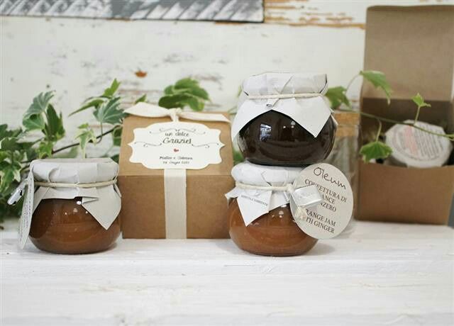 Idea segnaposto barattolini di marmellata - 4