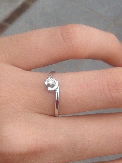 Il mio anello di fidanzamento