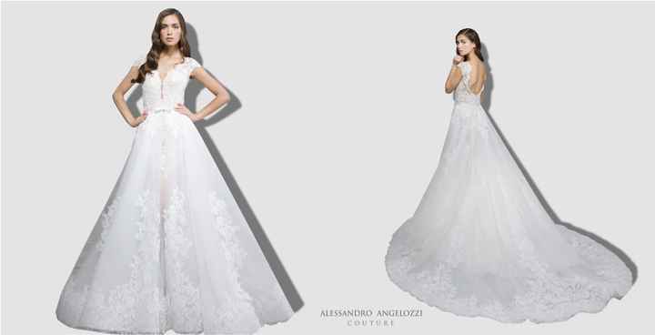 Abito da sposa alessando angelozzi prezzo - 1