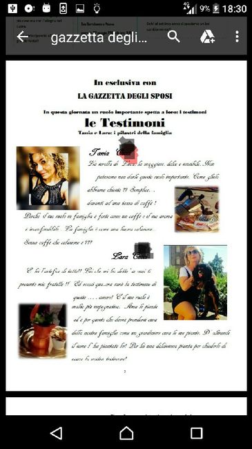 Gazzetta degli sposi - 2