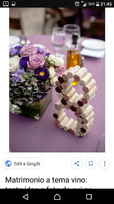 Matrimonio settembre :tema vino - 2