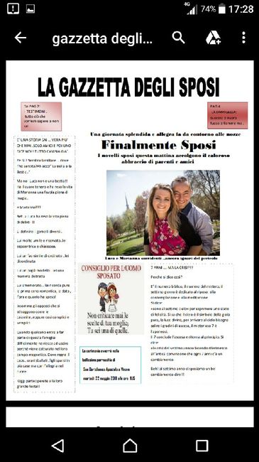 Gazzetta sposi - 1