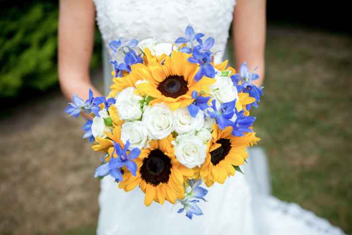 girasoli ortensie rose