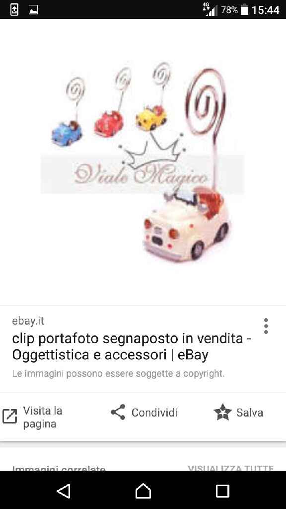 Segnaposto.. l'idea c'è ma dove trovarli? - 3