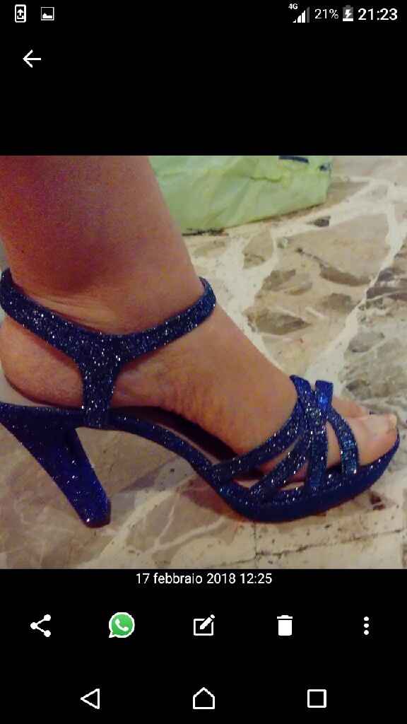 Scarpe blu 💙 - 1