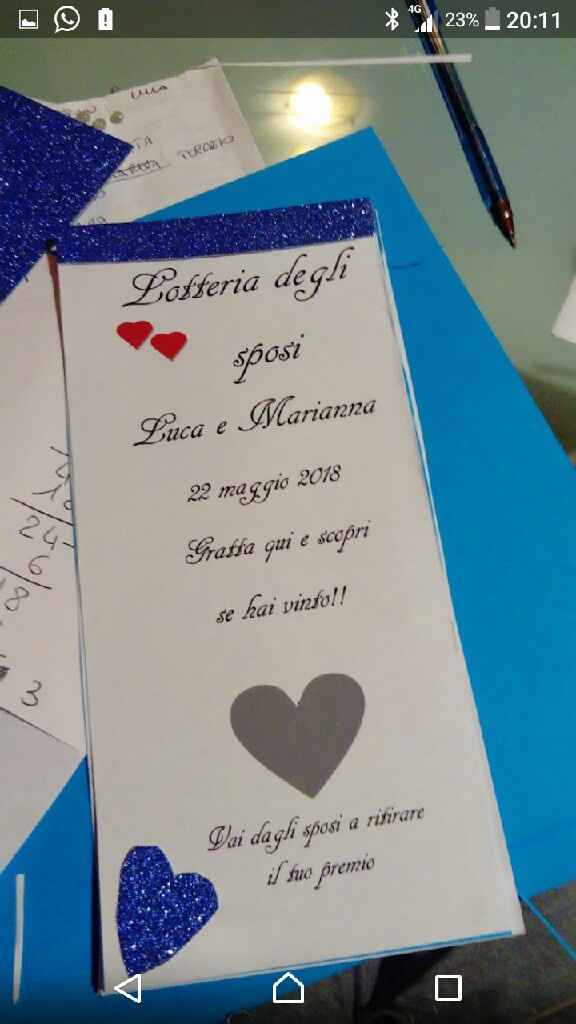 Gratta e vinci x ospiti matrimonio - 1