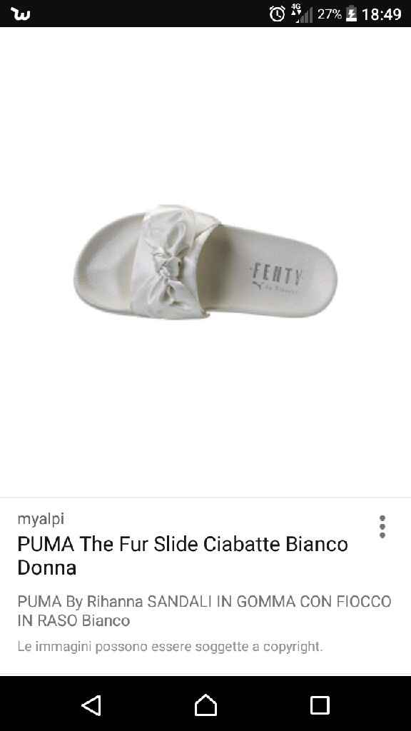 Pantofoline in raso bianche e dove trovarle? - 1