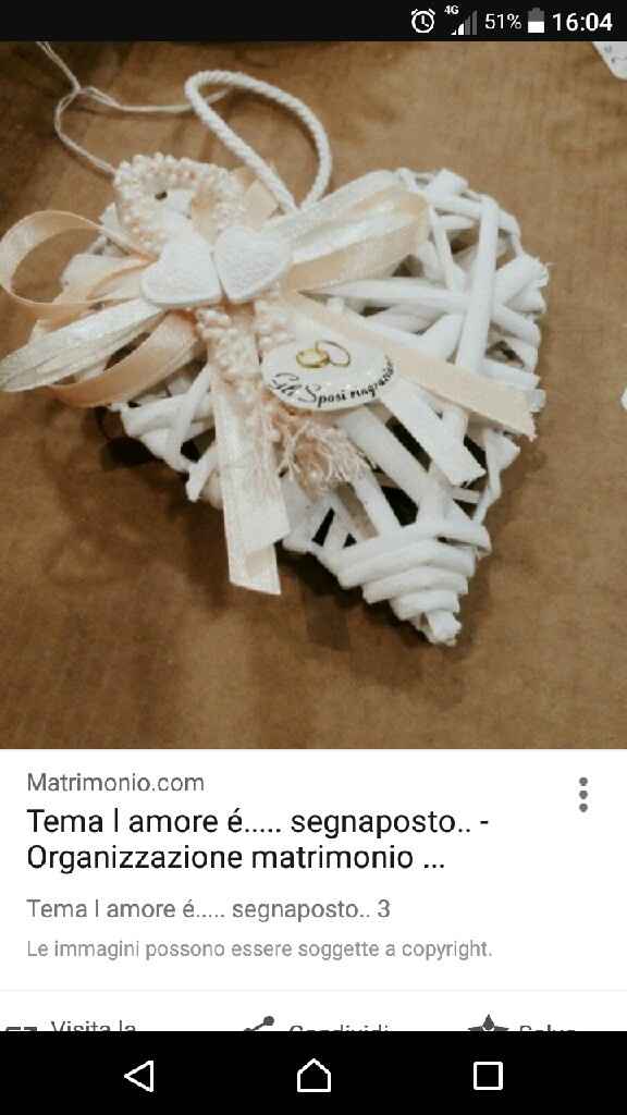  Datemi idee segnaposto fai da te vi pregoooo - 4