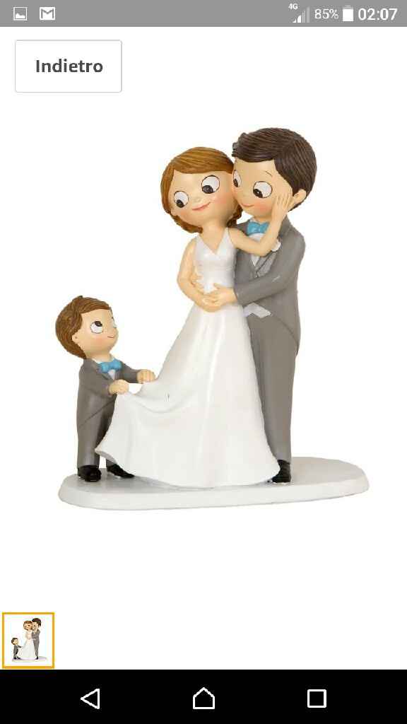  Cake topper.. Dubbio. - 1