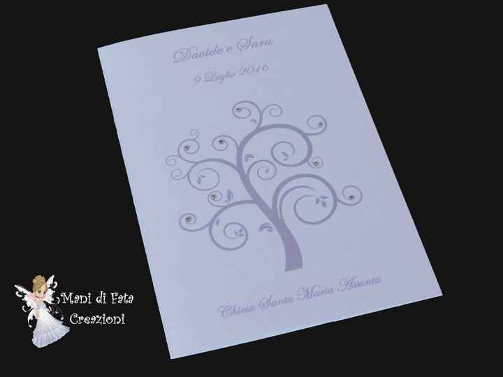 libretto messa (o menù)