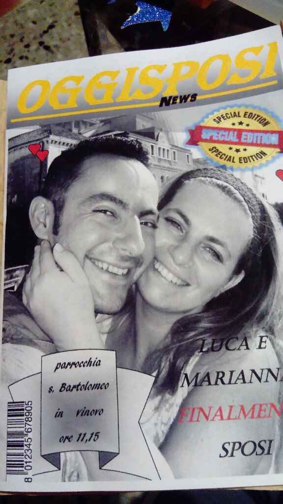  Habemus bomboniere e partecipazioni - 1