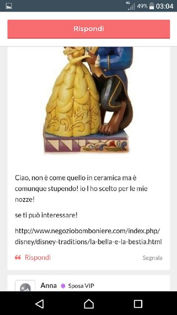 Bella e la bestia statuine - 1