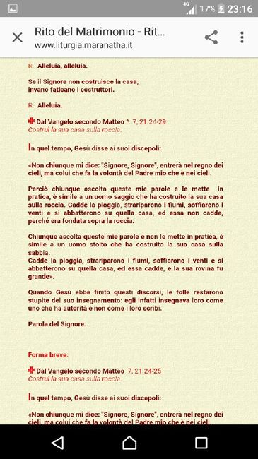  Letture in chiesa - 1