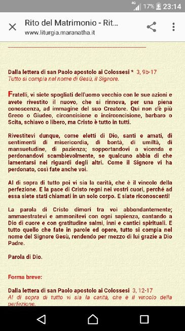  Letture in chiesa - 2