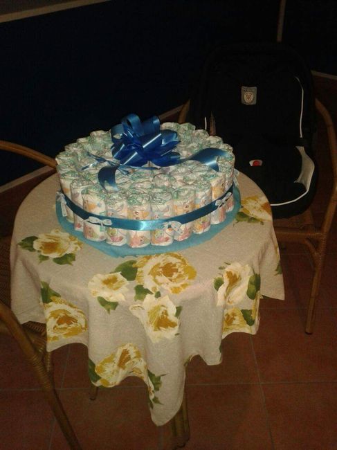 Torta di pannolini - 1