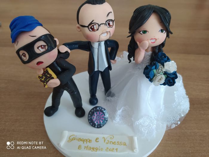 cake topper Arrivato! - 3