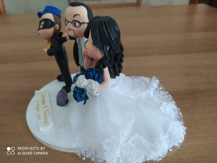 cake topper Arrivato! 4