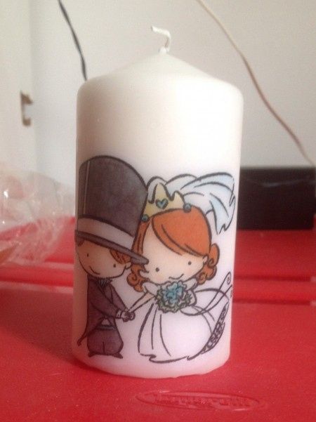 Candele matrimonio Simona e raffaele