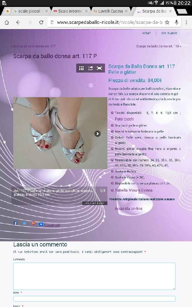 Sandali color argento?? - 1