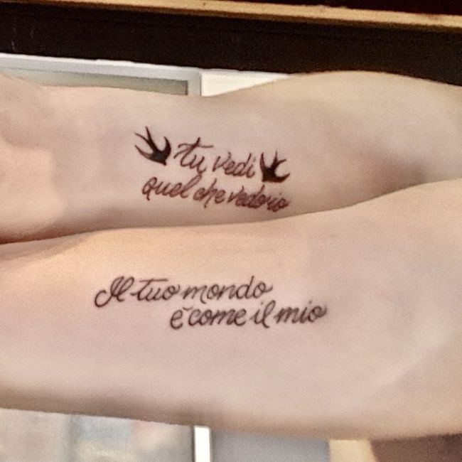 Avete un tatuaggio in comune? 2