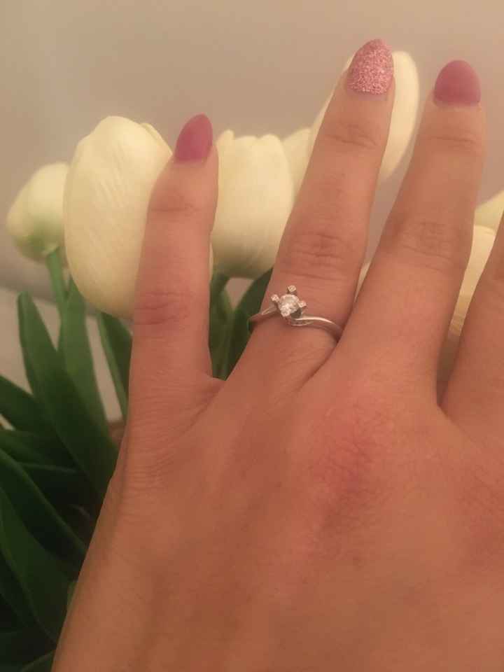 E ora mostraci una foto del tuo anello di fidanzamento! - 1