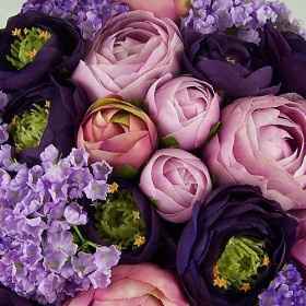 matrimonio in rosa e viola per angela