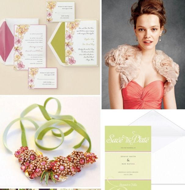 matrimonio in rosa e verde per angela