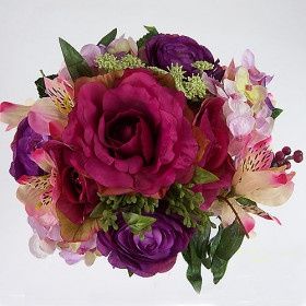 matrimonio in rosa e viola per angela