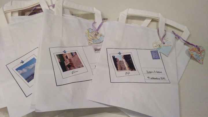 BORSETTE VUOTE PER INVITATI