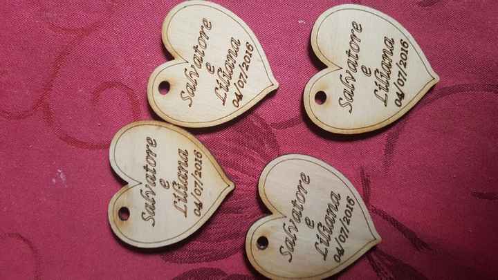 Cuori legno incisi... - 1