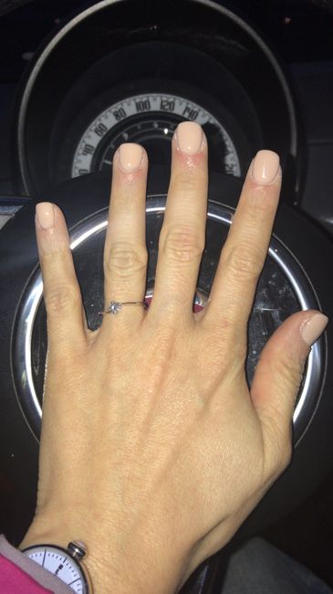 Manicure work in progress - 1