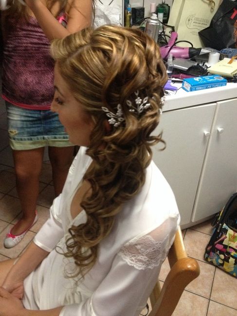 Acconciatura Boccoli e treccia - 2