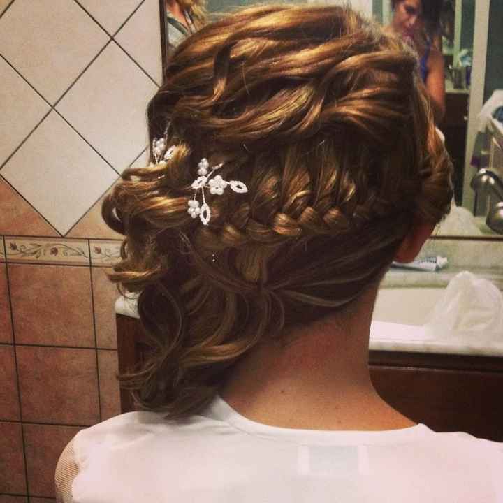 Acconciatura Boccoli e treccia - 1