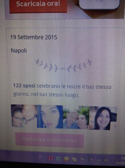 Quante sposine su matrimonio.com celebrano le nozze lo stesso giorno nella stessa città?vediamo qual
