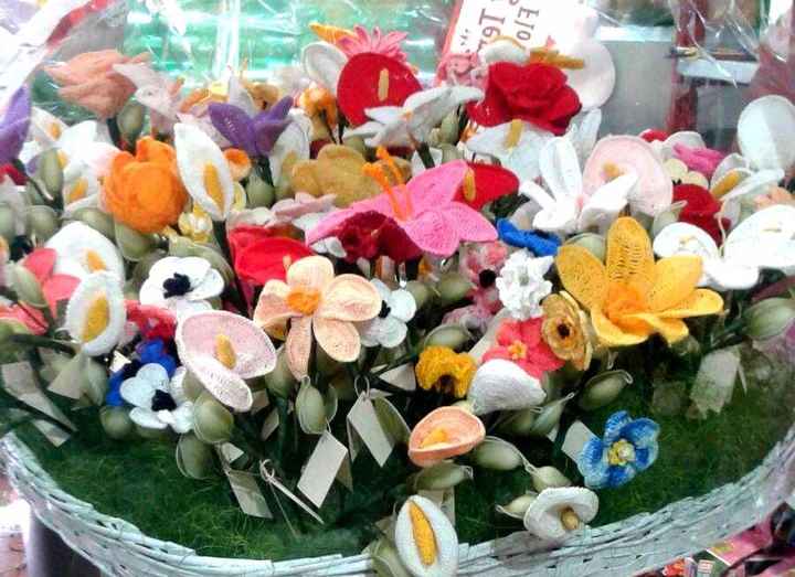 bomboniere (fiori uncinetto)