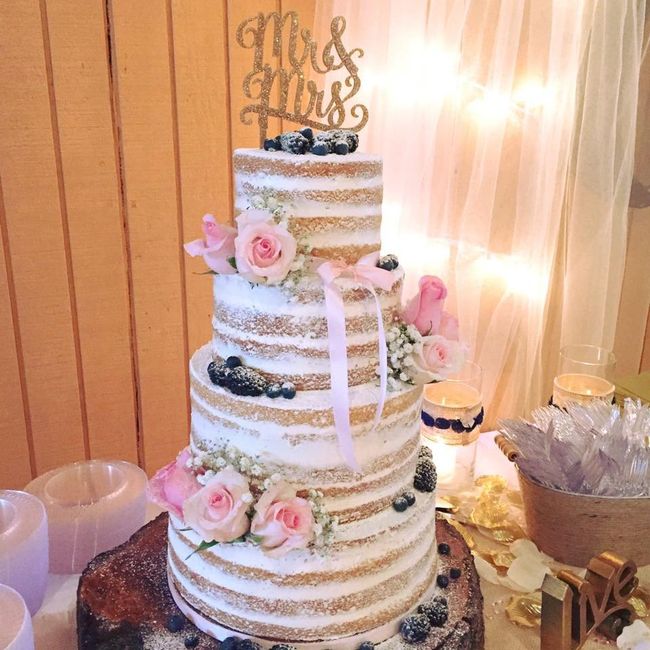 decorazioni naked cake