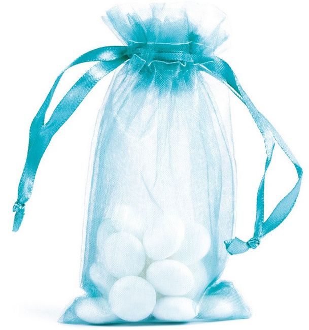 portaconfetti organza