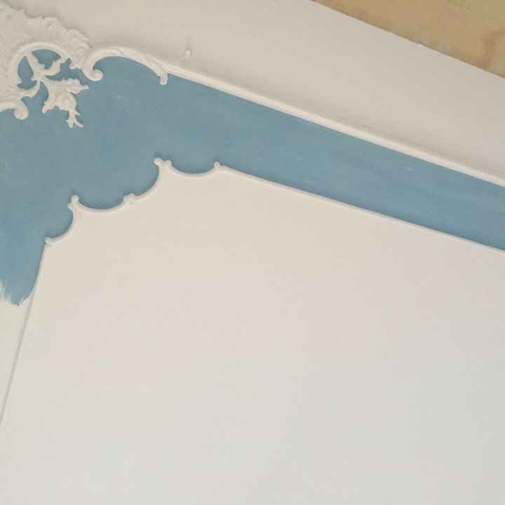 Particolare stucco camera letto