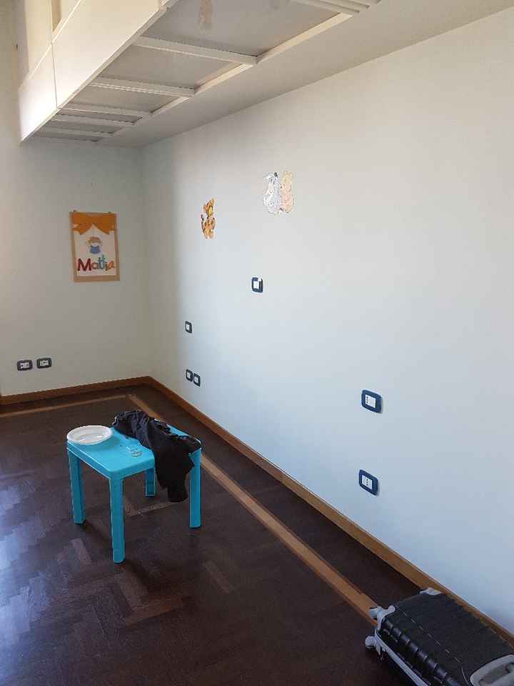 Inizio pittura cameretta - 1