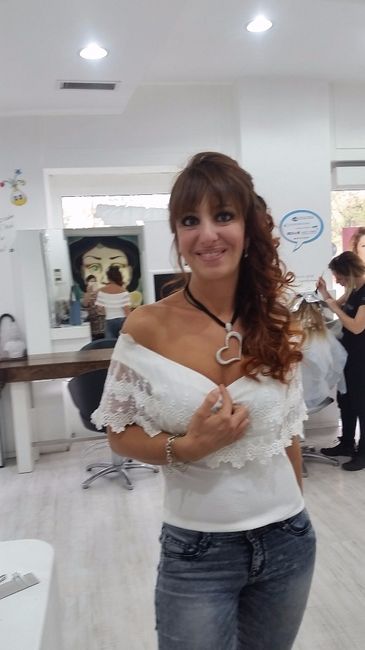 Prima prova acconciatura