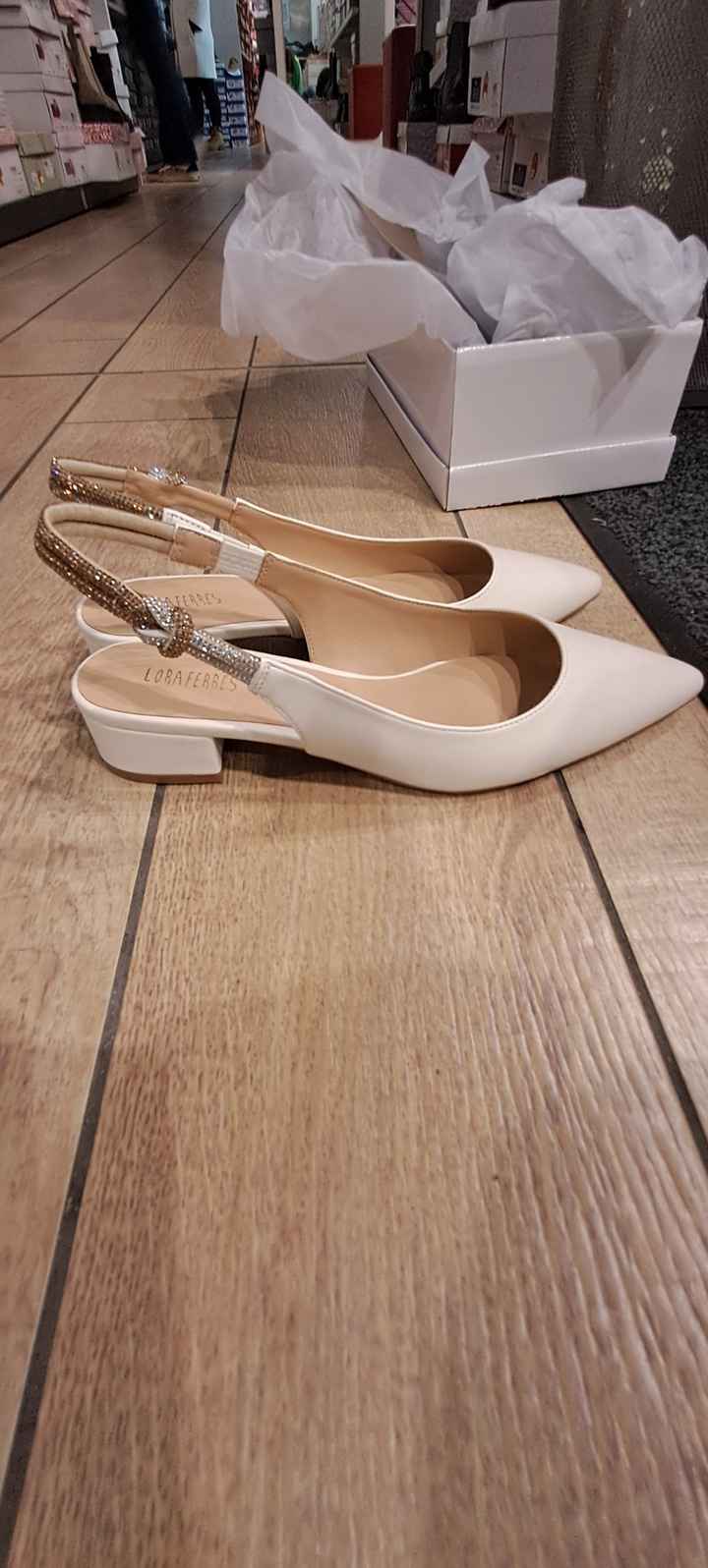 Scarpe da sposa con tacco basso - 1