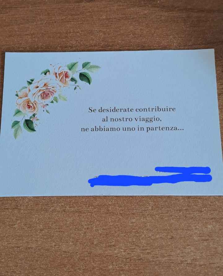 iban nelle partecipazioni… come non farlo sembrare una cafonata? - 1