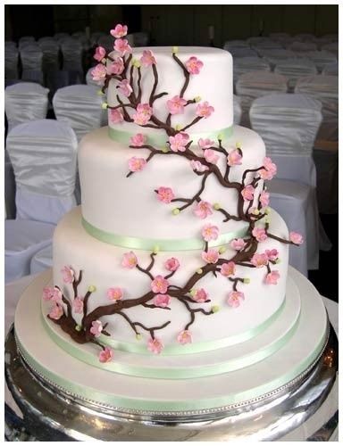 Torta fiori di ciliegio