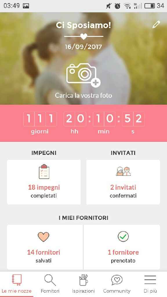 Condividete la data delle vostre nozze - 1